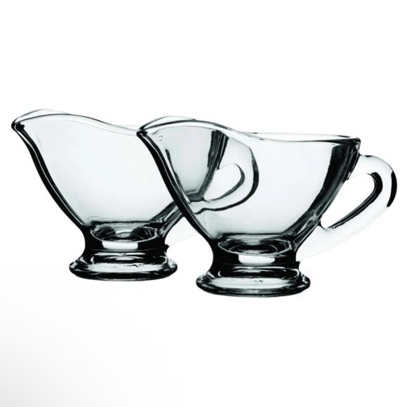 NWT set of two Crate & Barrel individual gravy/condiments boat 2oz - Picture 2 of 8